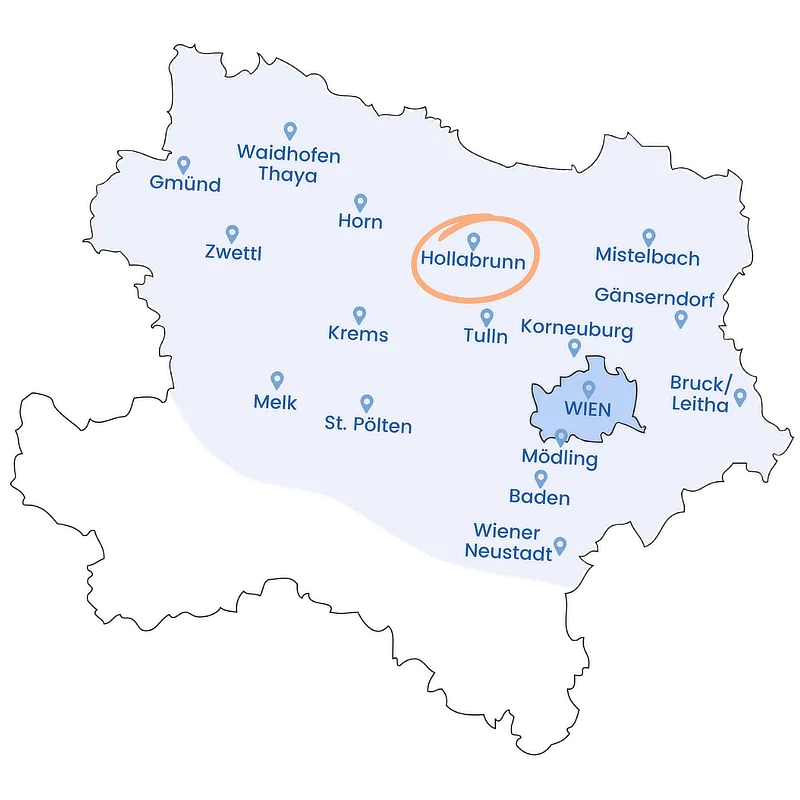 Niederösterreich Weinviertel Bezirk Hollabrunn Immobilien